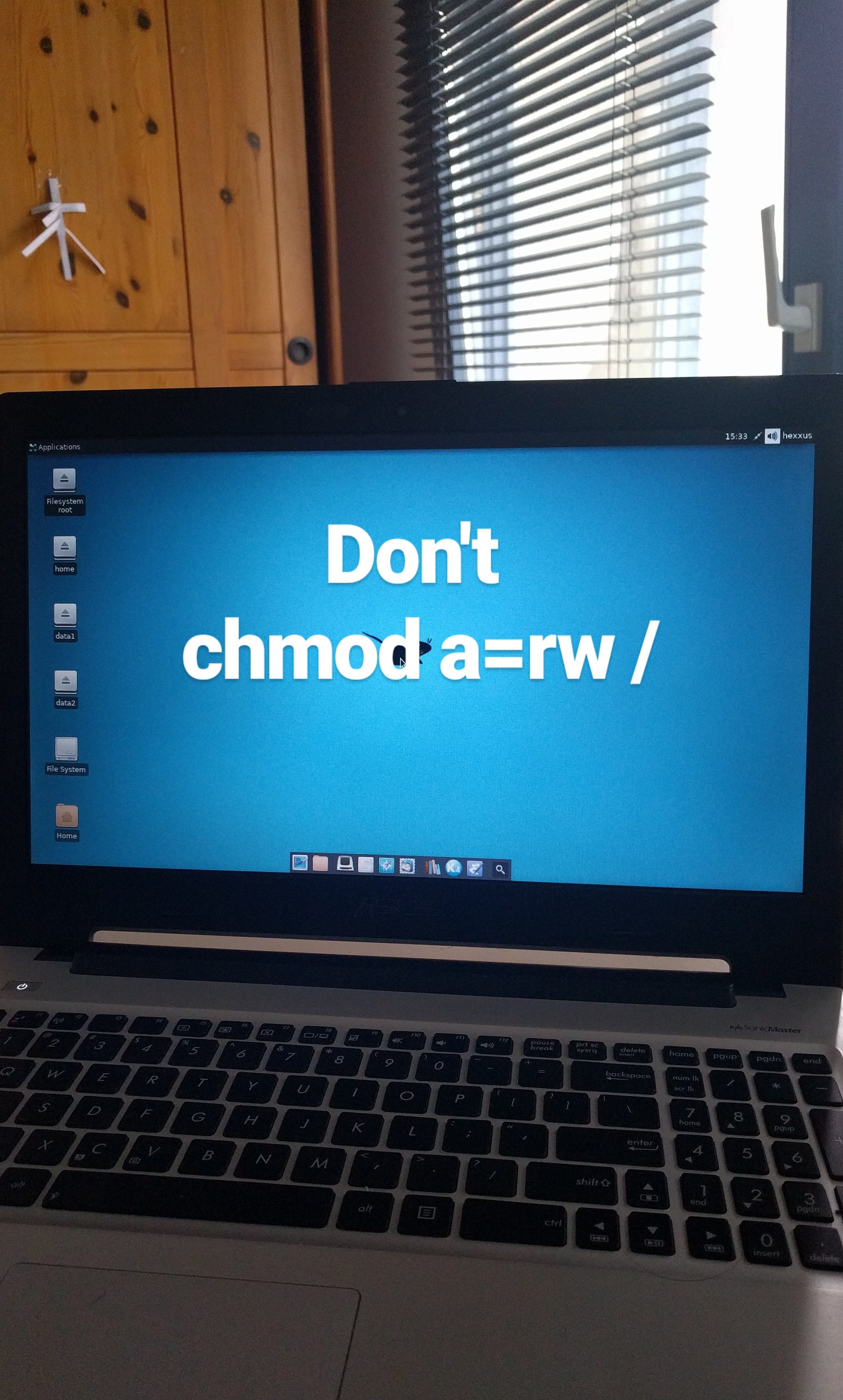 Linux major mistake 2