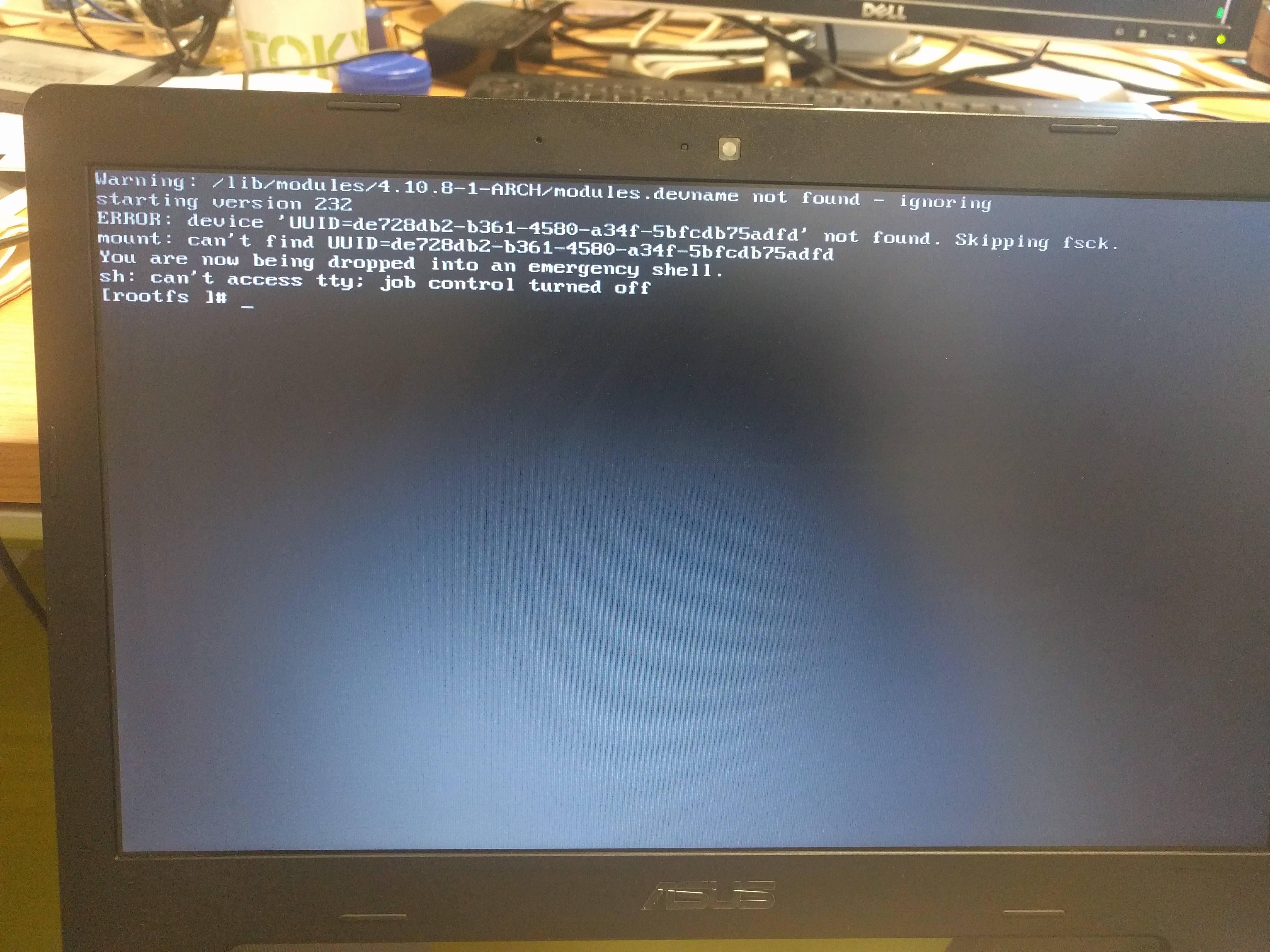 Linux major mistake 3